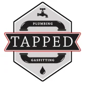 Tapped Plumbing & Gas logo servicing Tokoroa and the Waikato region