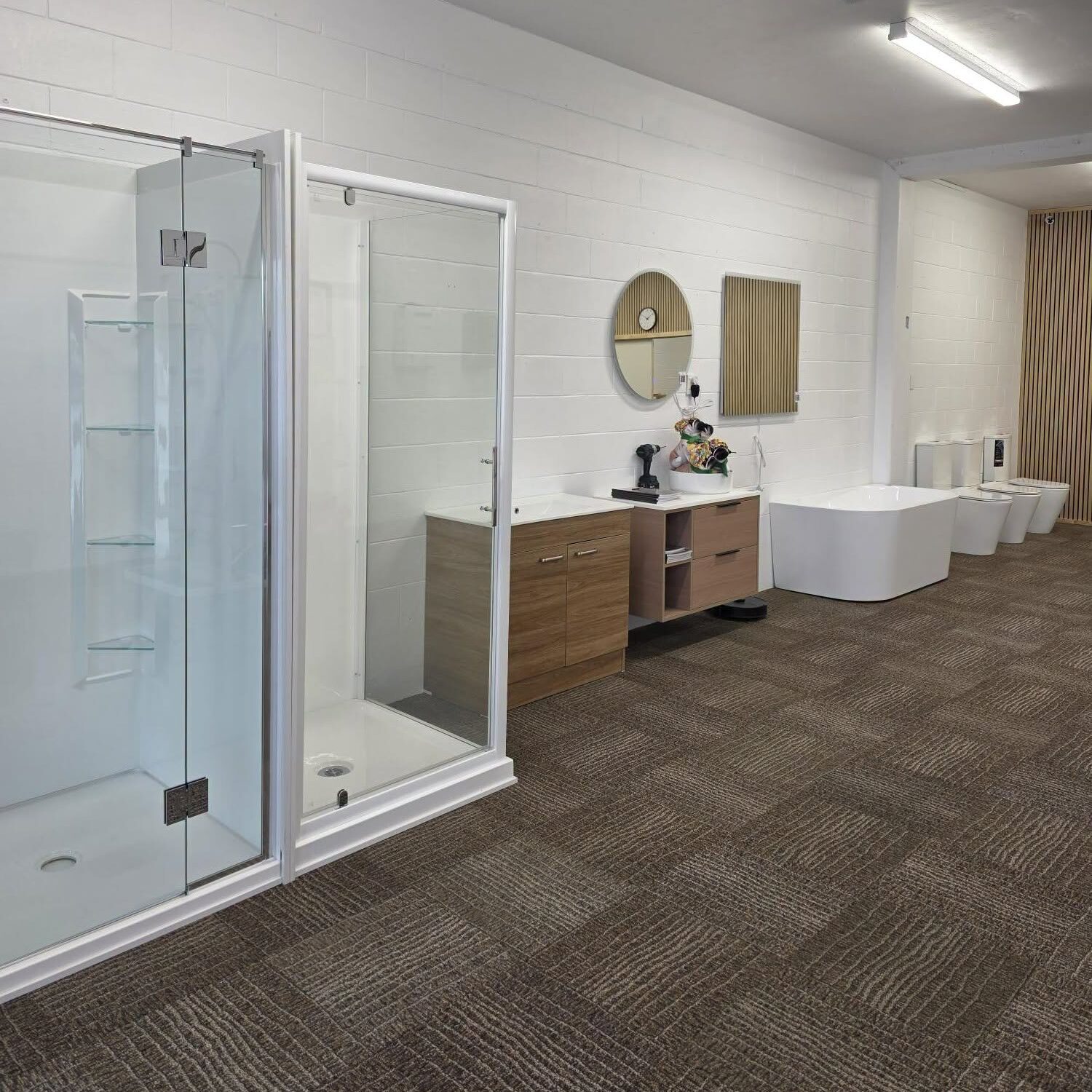tapped plumbing gas showroom display tokoroa